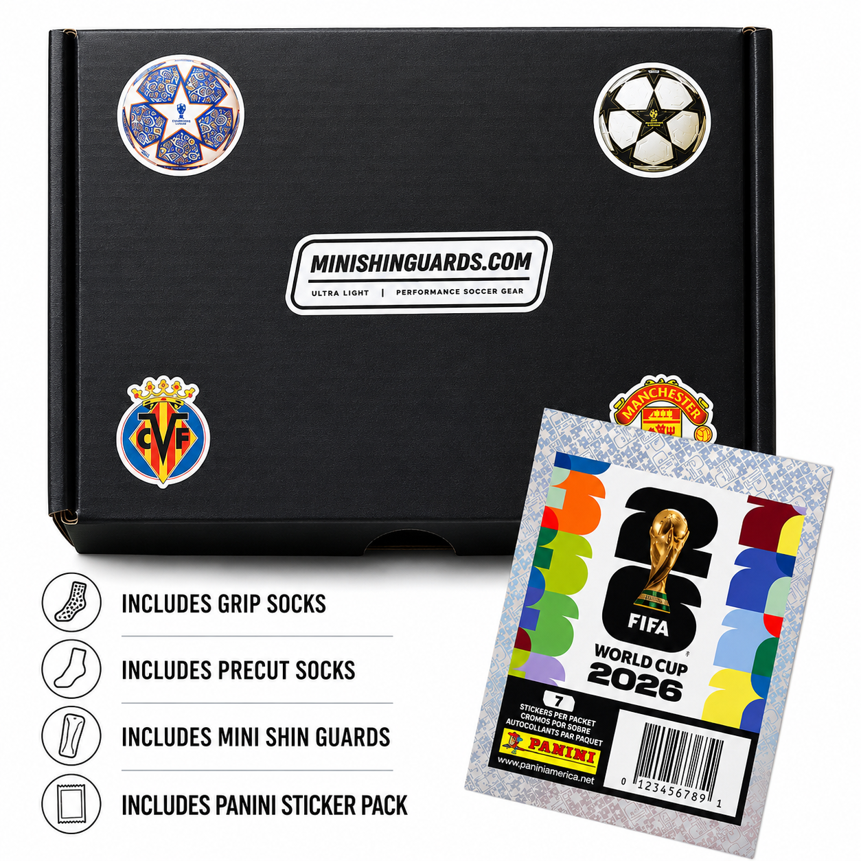 Elite Soccer Player Bundle - Grip Socks, Mini Shin Guards, Precut Socks  PRO-VENT SOCCER